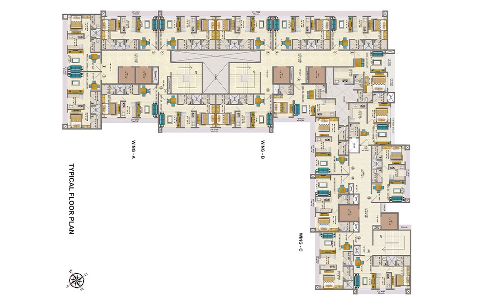 Vardhan Heights Floor Plan